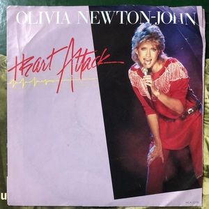 Olivia Newton-John Heart Attack Vinyl 45 Record '82